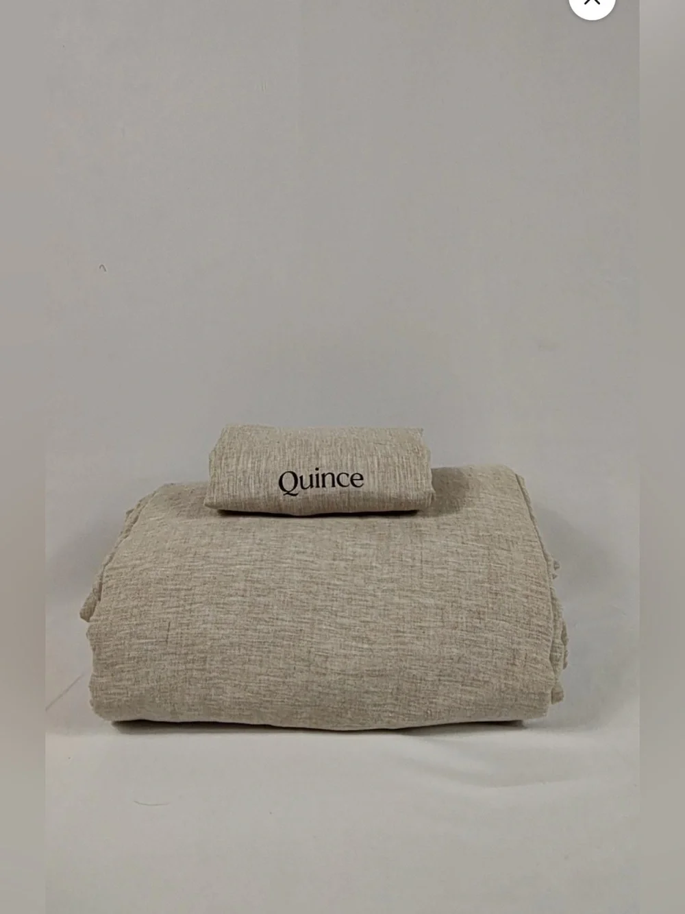 European Linen Chambray Duvet Cover